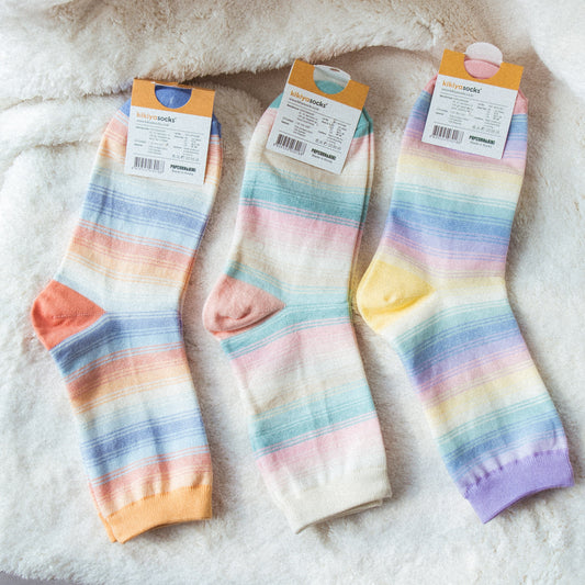 [Direct delivery from Korea] Candy color socks (three colors)