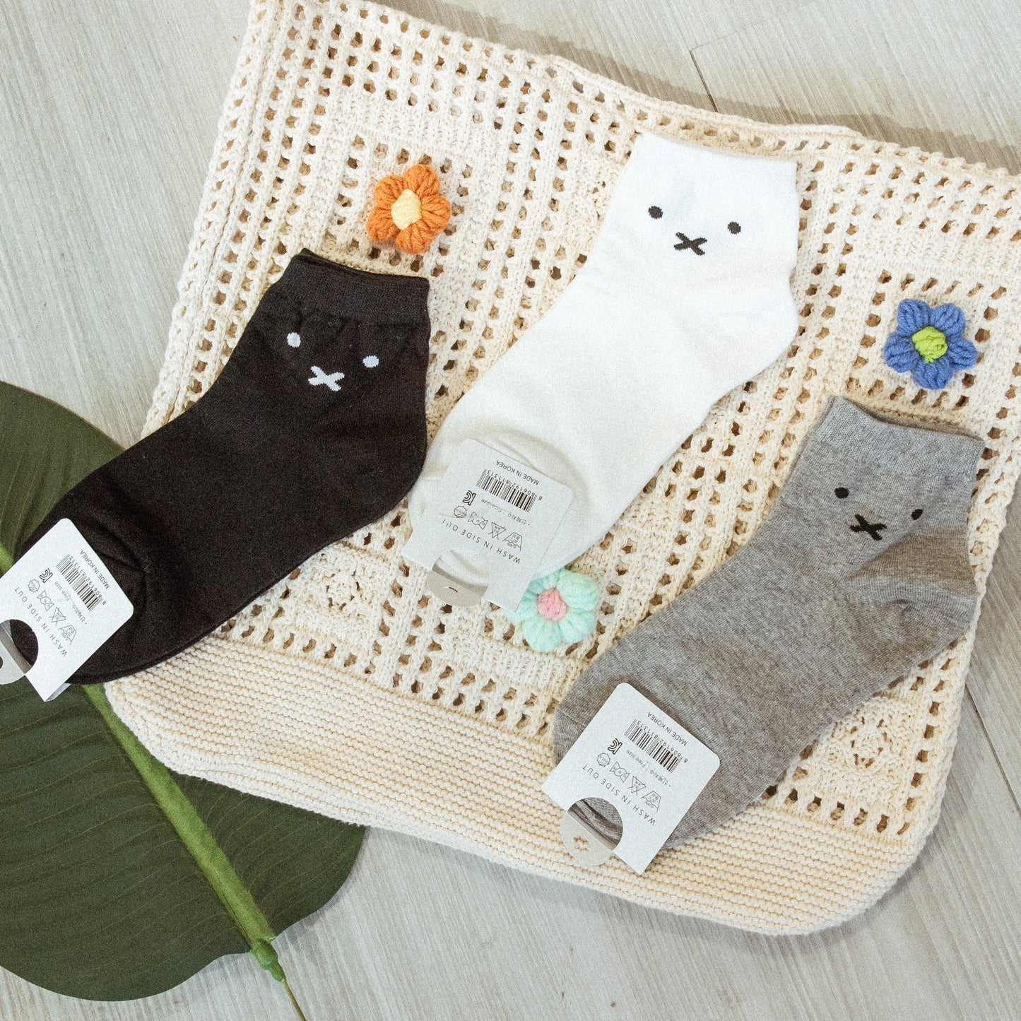 [Direct delivery from Korea] Miffy socks (three colors)