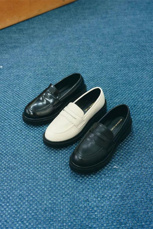 [Direct delivery from Korea] Classic thick-soled loafers (three colors) (pre-order)